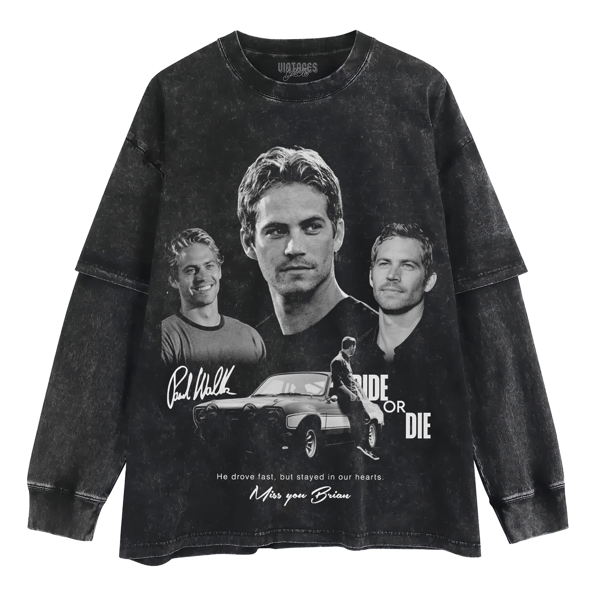 PAUL WALKER V2 TANK TOP & TEE & LONG SLEEVE & LAYERED LS & HOODIE