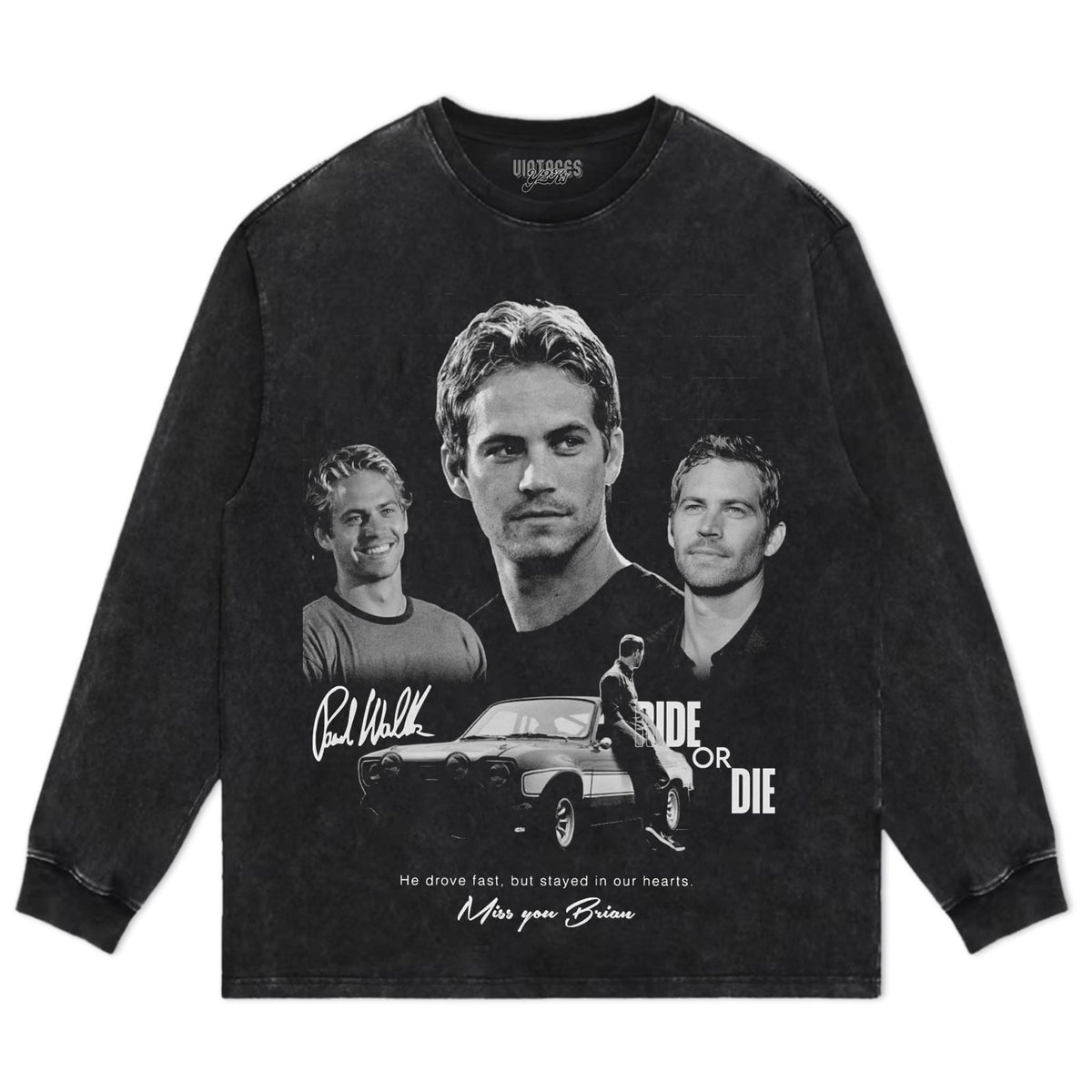 PAUL WALKER V2 TANK TOP & TEE & LONG SLEEVE & LAYERED LS & HOODIE