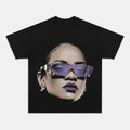 RIHANNA BIG FACE TEE - Y2K VINTAGES