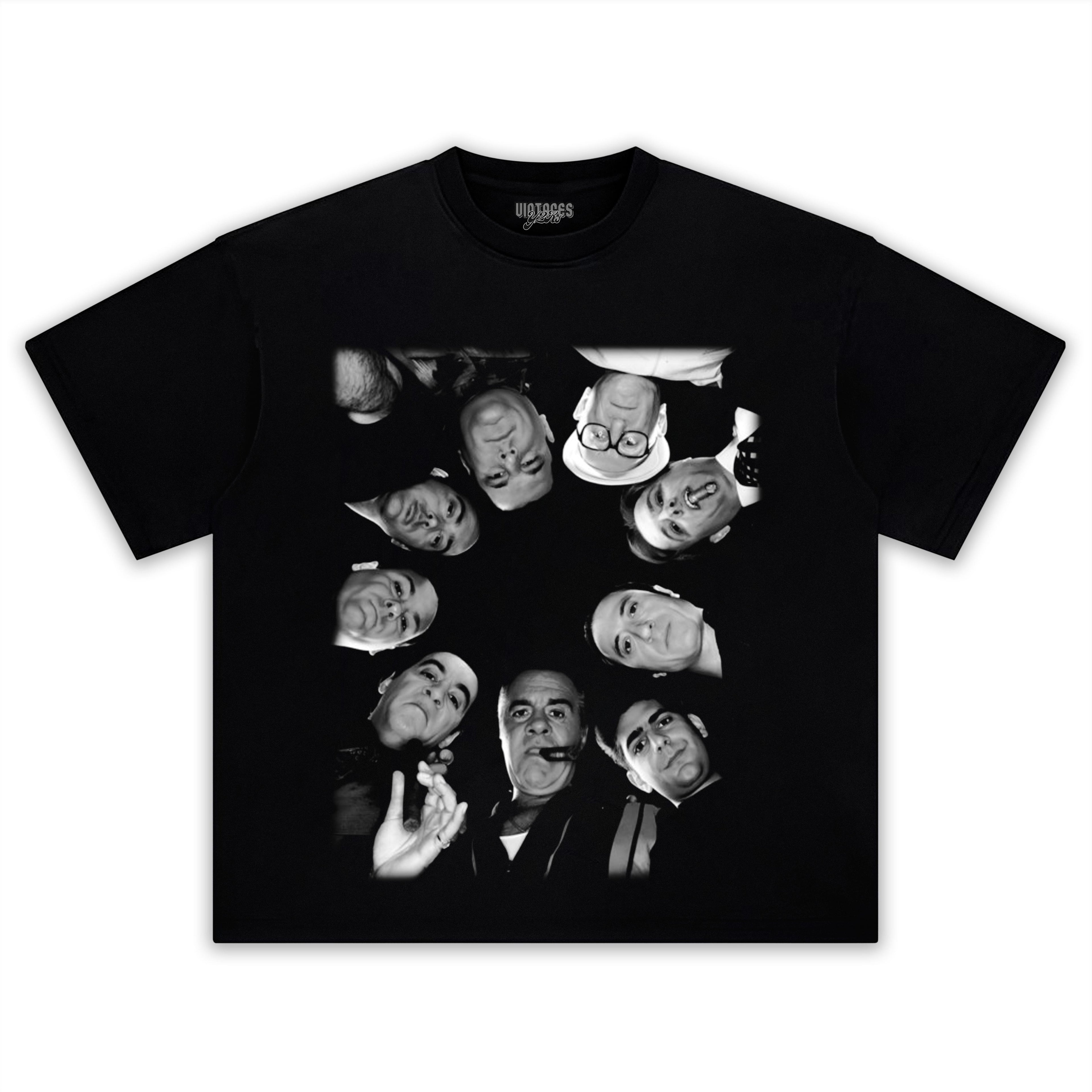 SOPRANOS VINTAGE CLASSIC 90S MOB TV SHOW FAN TANK TOP & TEE & LONG SLEEVE & LAYERED LS & HOODIE