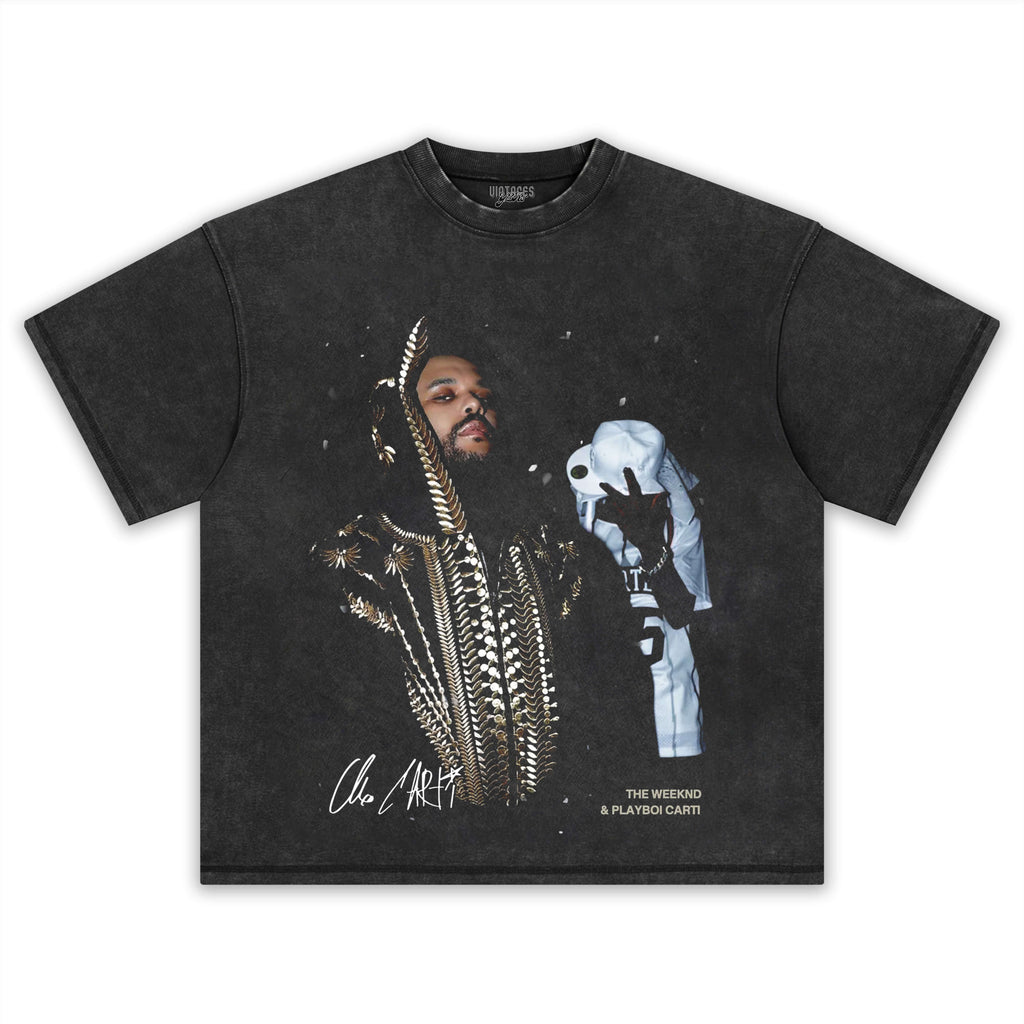 THE WEEKND & PLAYBOI CARTI 2025 TEE