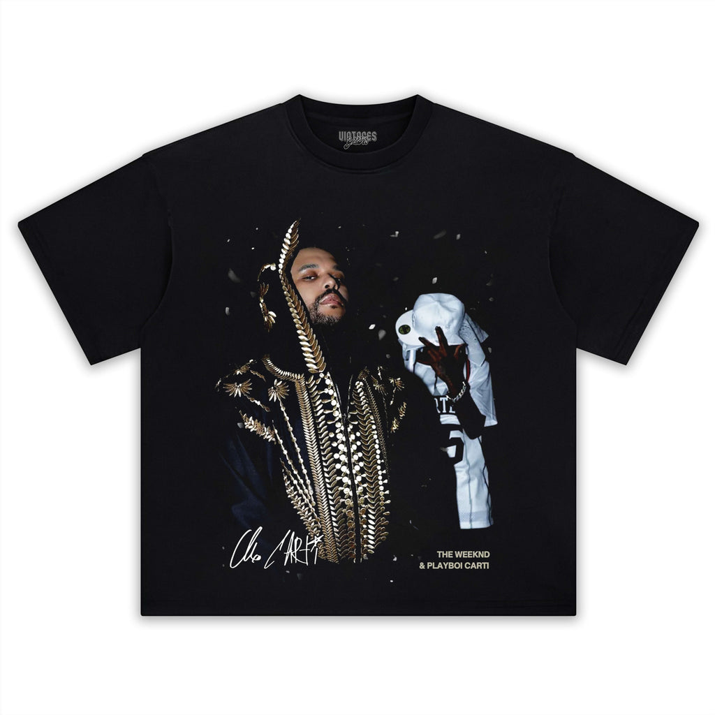 THE WEEKND & PLAYBOI CARTI 2025 TEE
