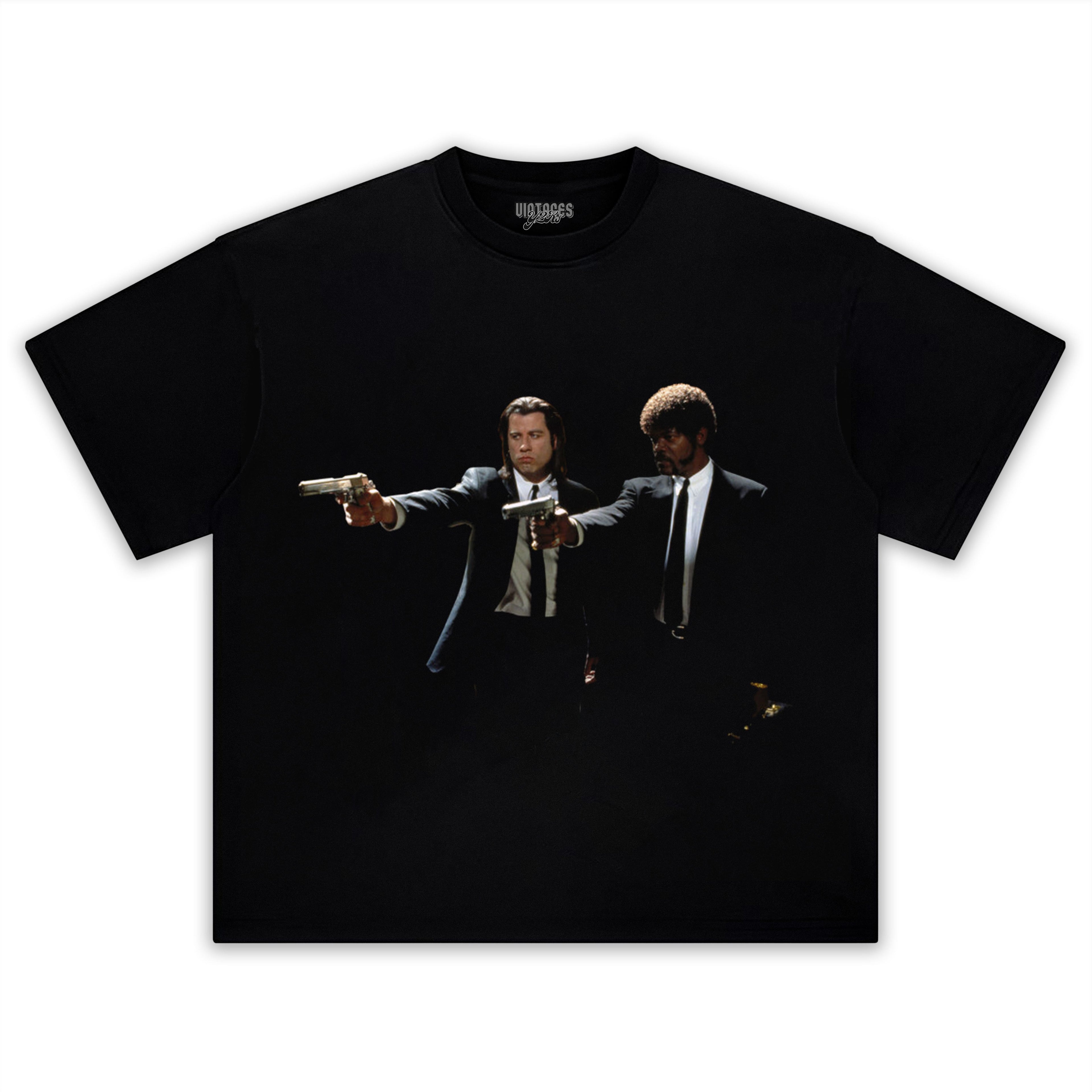 VINCENT VEGA AND JULES WINNFIELD PULP FICTION TANK TOP & TEE & LONG SLEEVE & LAYERED LS & HOODIE