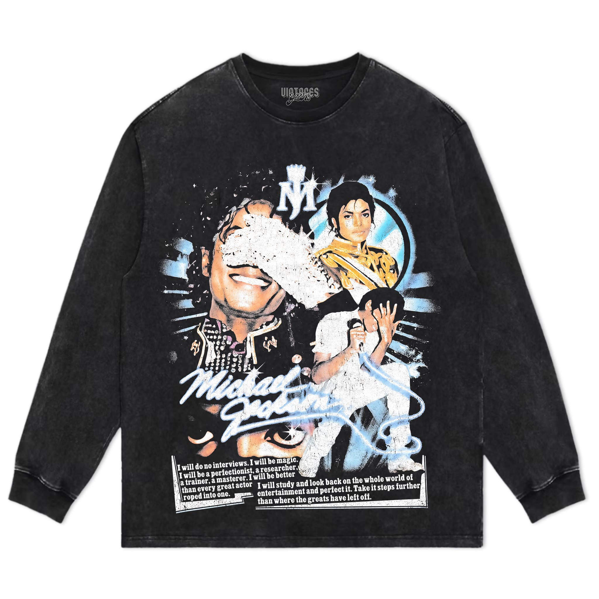MICHAEL JACKSON VINTAGE VI TANK TOP & TEE & LONG SLEEVE & LAYERED LS & HOODIE