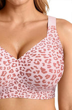 Curveins Plus Size Padded Wireless Full Coverage Comfortable Bra for Big Chest